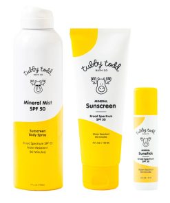 Kit de protección solar para la cara y el cuerpo Tubby Todd