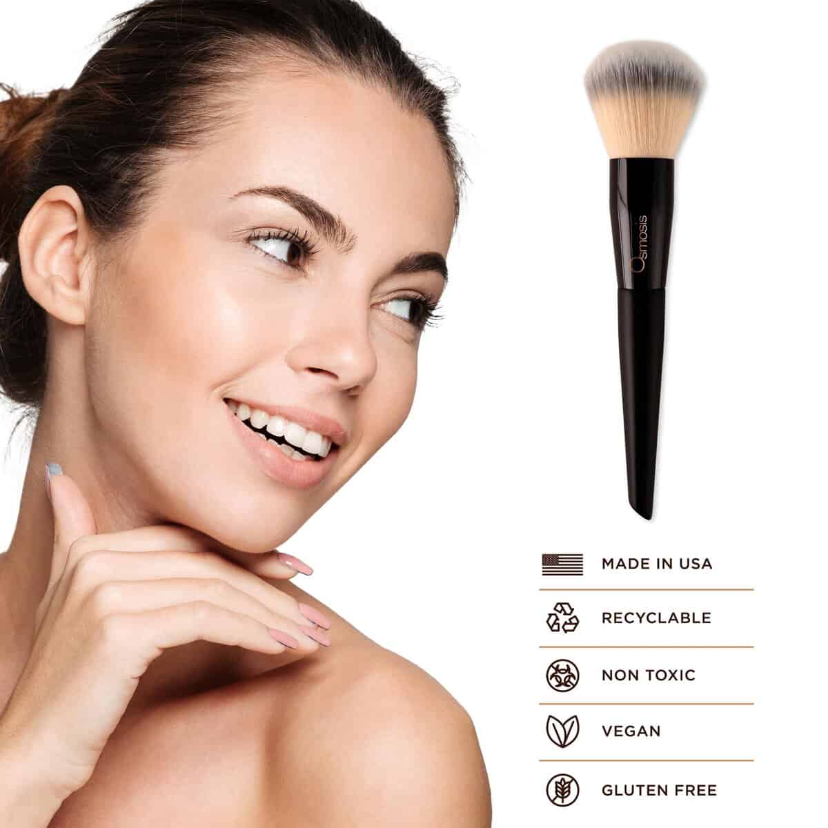 Brocha de Polvo de Osmosis para Aplicación de Maquillaje de - Imagen 6