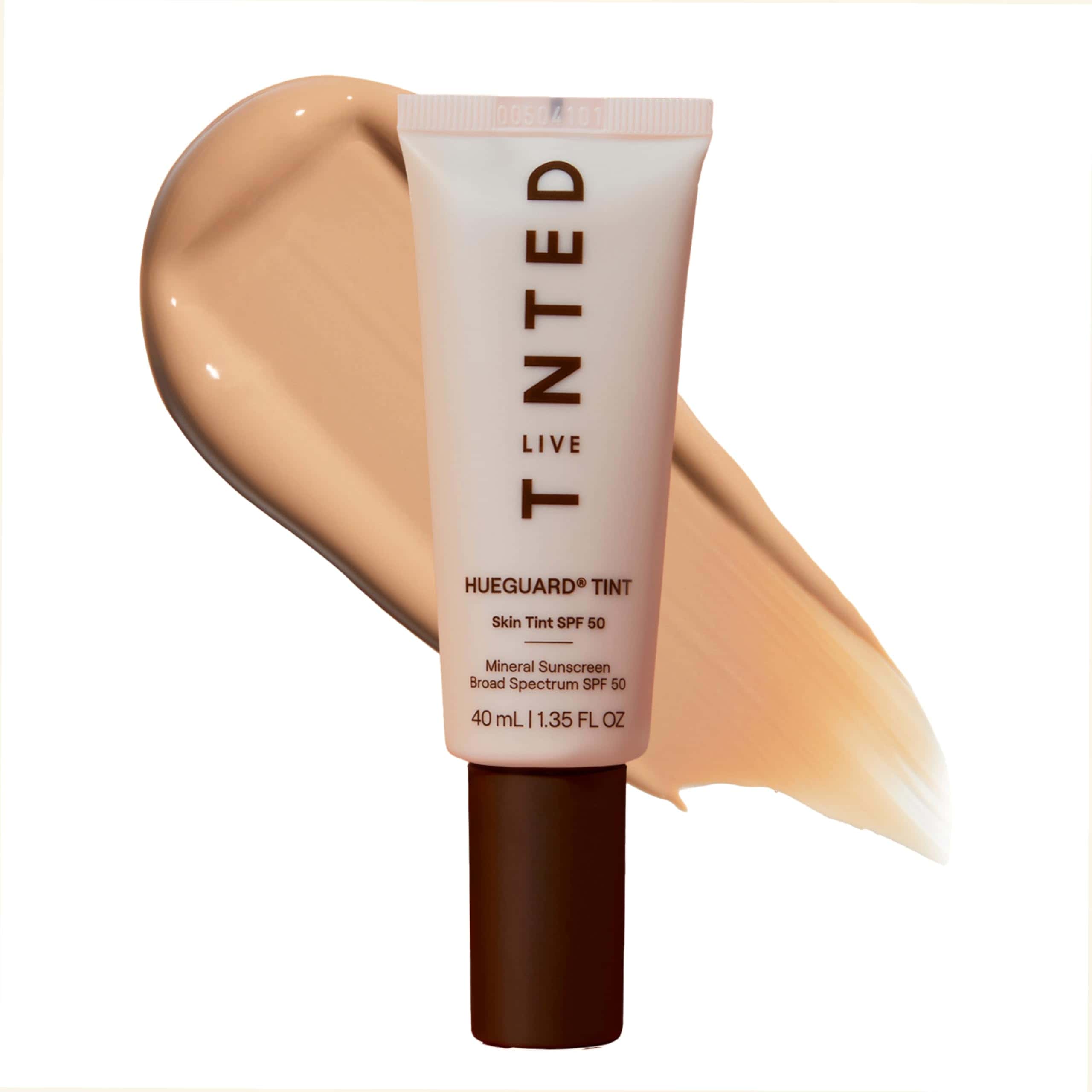 Protector Solar Mineral con Color Live Tinted Hueguard SPF