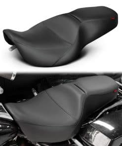 Asiento de Cuero para Pasajeros de Motocicleta Compatible