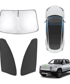 Karltys 3PCS Protector Solar para Parabrisas de Rivian R1T