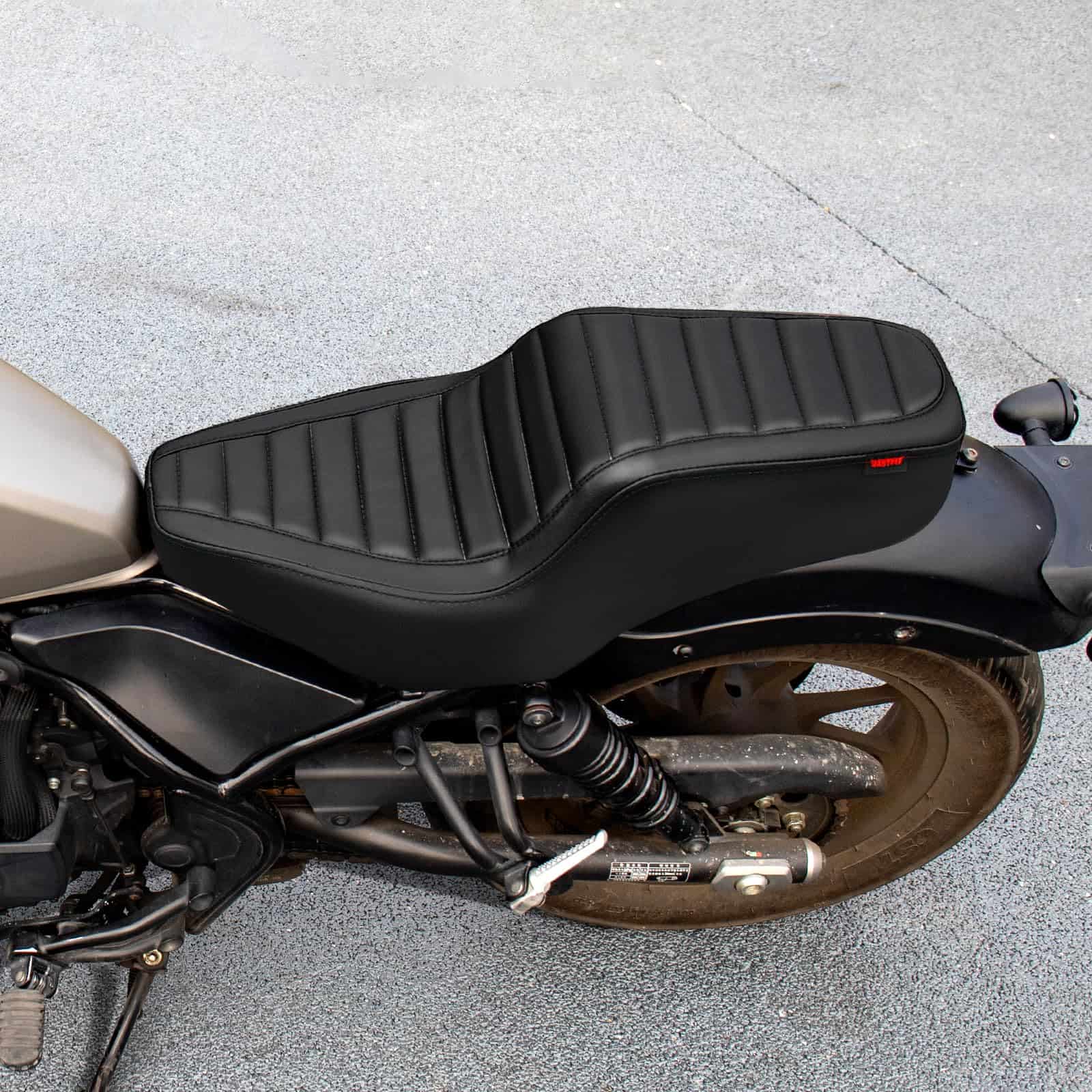 Asiento de Piloto y Pasajero de una -Negro