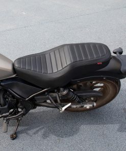 Asiento de una sola pieza para conductor y pasajero con