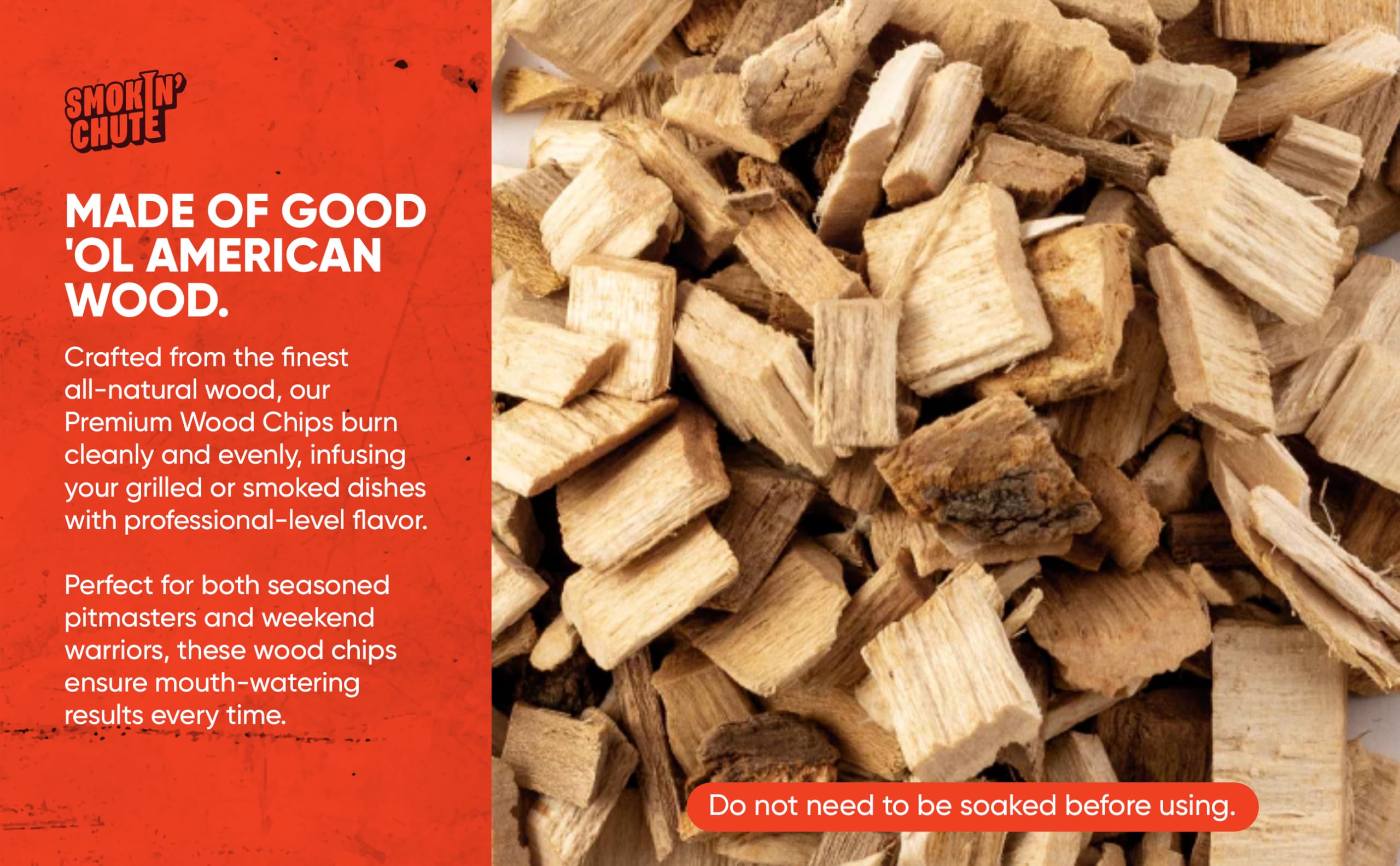 Chips de Madera de Nogal para ahumar - Sabor Rico y Cálido - Imagen 3