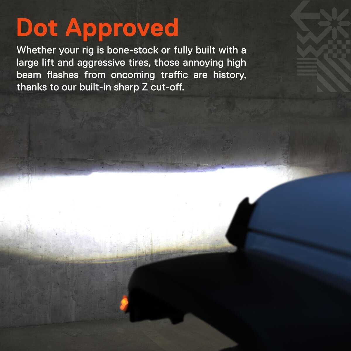 Faro delantero redondo LED de 9 pulgadas TRUE MODS para - Imagen 5