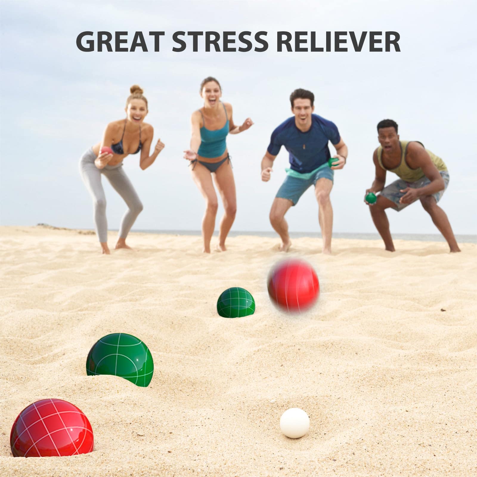 Juego de Bolas de Boliche Bocce de Grado Profesional - Imagen 5