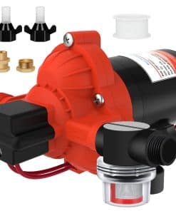 Bomba de diafragma autocebante de agua 12V Serie 33 4.0GPM