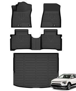 Juego de Tapetes y Cubre Maletero AZYT para Kia NIRO & NIRO