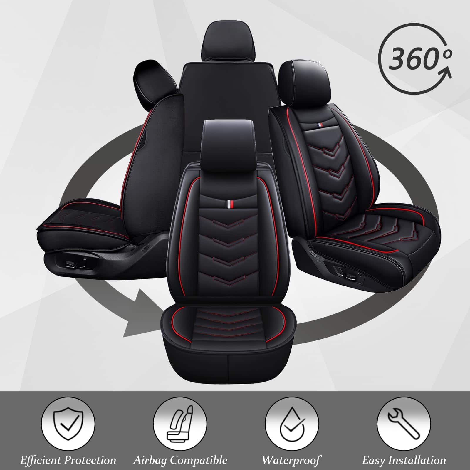 Cubierta de Asiento de Coche para Mitsubishi Outlander - Imagen 5