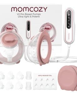 Extractor de Leche Momcozy BP141 Slim & Quiet, Manos Libres