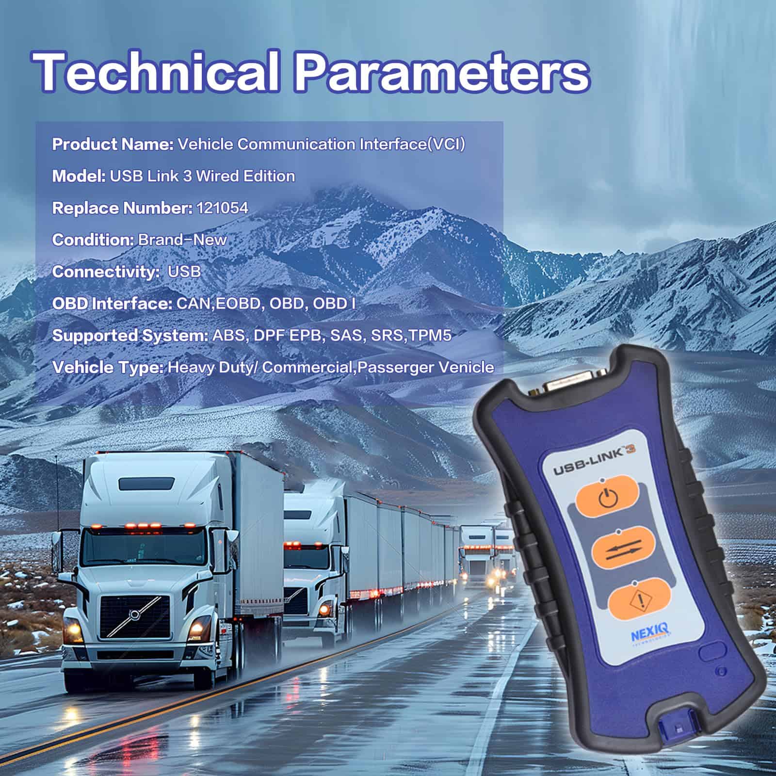 Nexiq USB Link 3 Wired Edition con Información de - Imagen 6