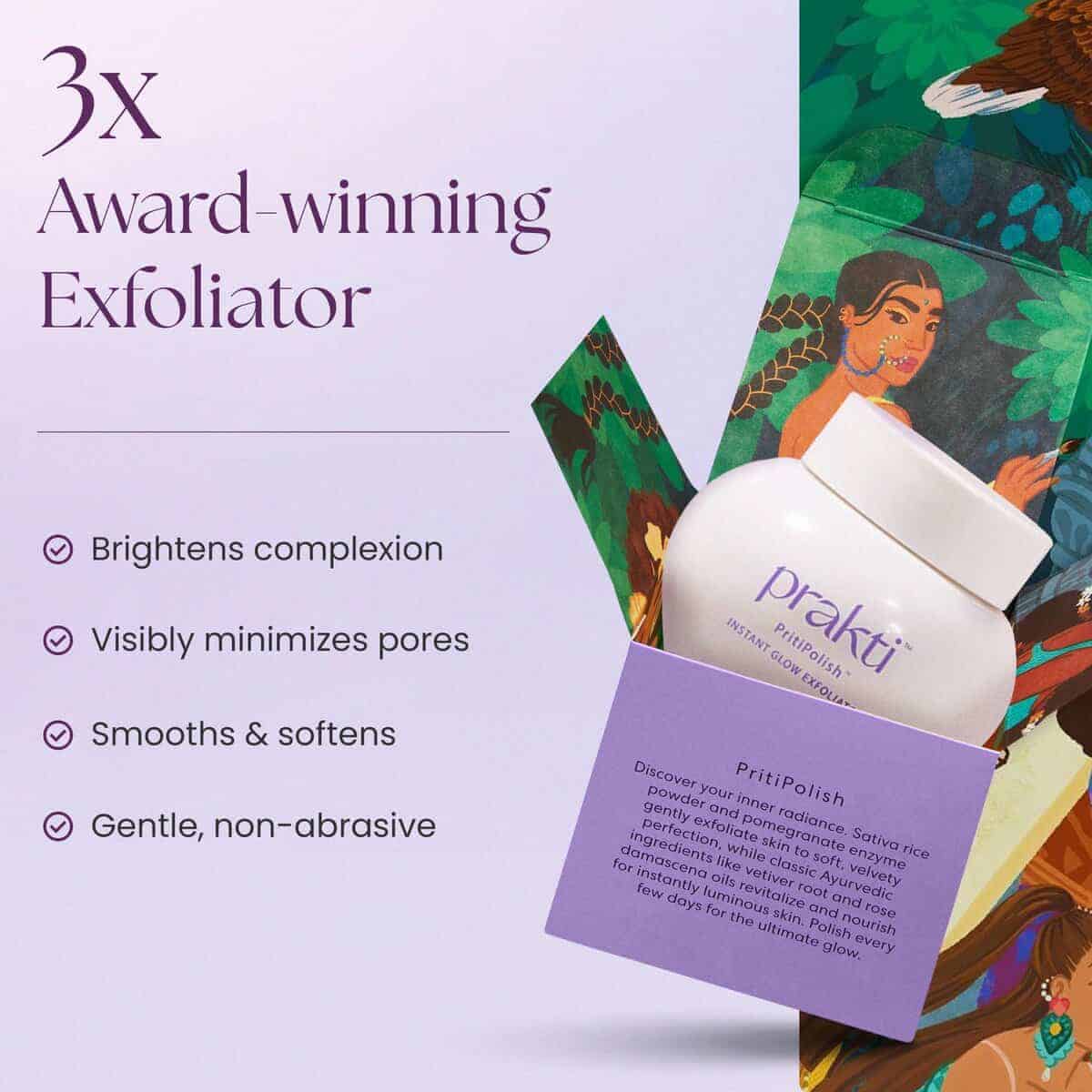 Exfoliante Instantáneo Prakti PritiPolish para una Piel - Imagen 4