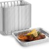 Bandejitas de Aluminio para Parrilla para Recoger Grasa