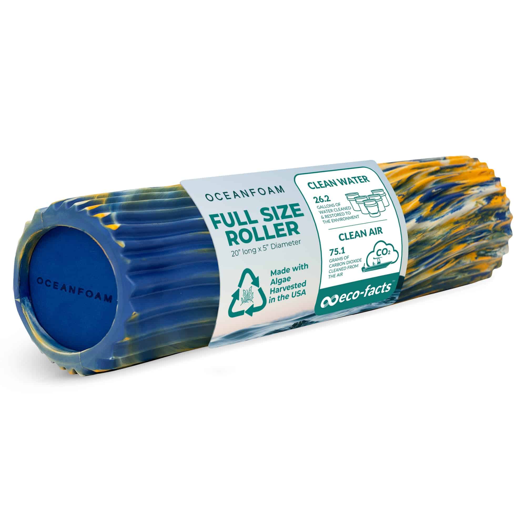 Rodillo Oceanfoam Tidal - Real, Dorado y Marmolado Natural