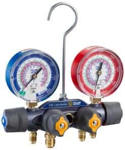 Manifold Amarillo 49974 Titan� A2L de 4 Válvulas Solamente,