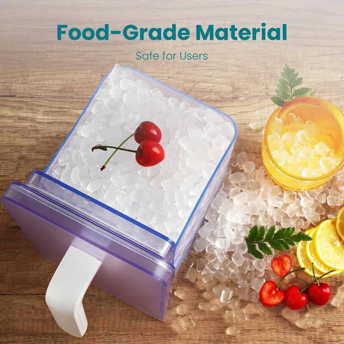 Canasta de Hielo Gevi Adella con Capacidad de 2.5LBS, - Imagen 8