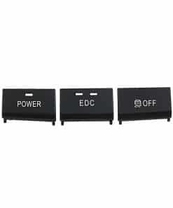 3 Pcs Tapas de Botones de Interruptor de Consola Central
