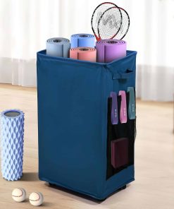 Estantes de Almacenamiento de Tapetes de -Azul Marino