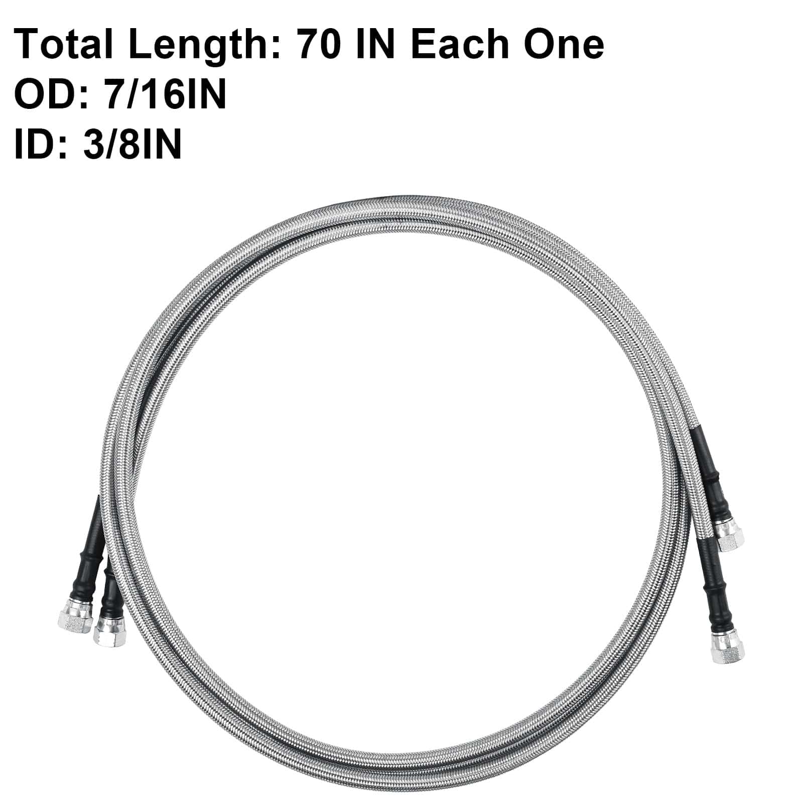 Líneas de Enfriador de Transmisión MuRealy - Kit de 70" de - Imagen 6