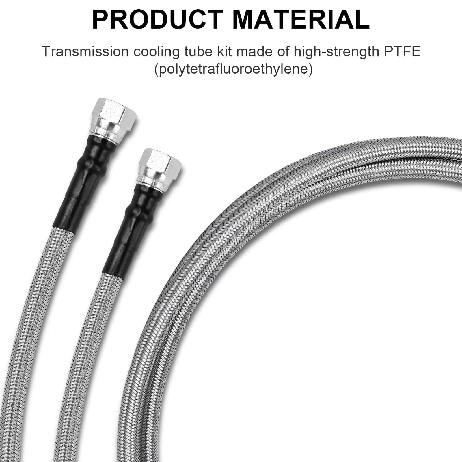 Líneas de Enfriador de Transmisión MuRealy - Kit de 70" de - Imagen 9