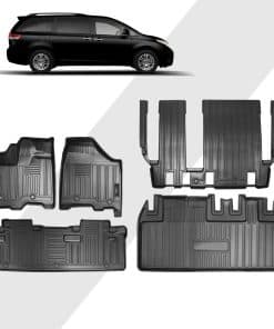 Tapetes para piso compatibles para Toyota Sienna 2013-2020