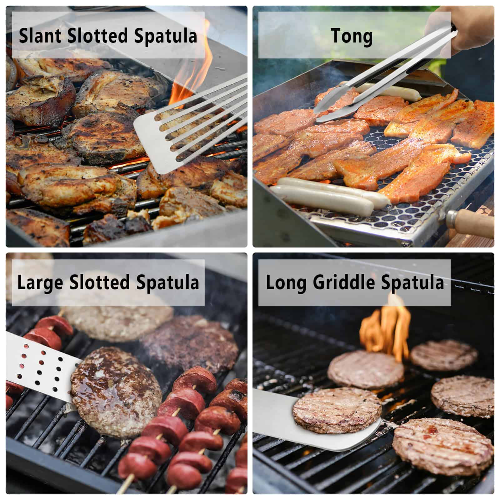 Set de 41 Piezas de Utensilios para Parrilla Accesorios - Imagen 3