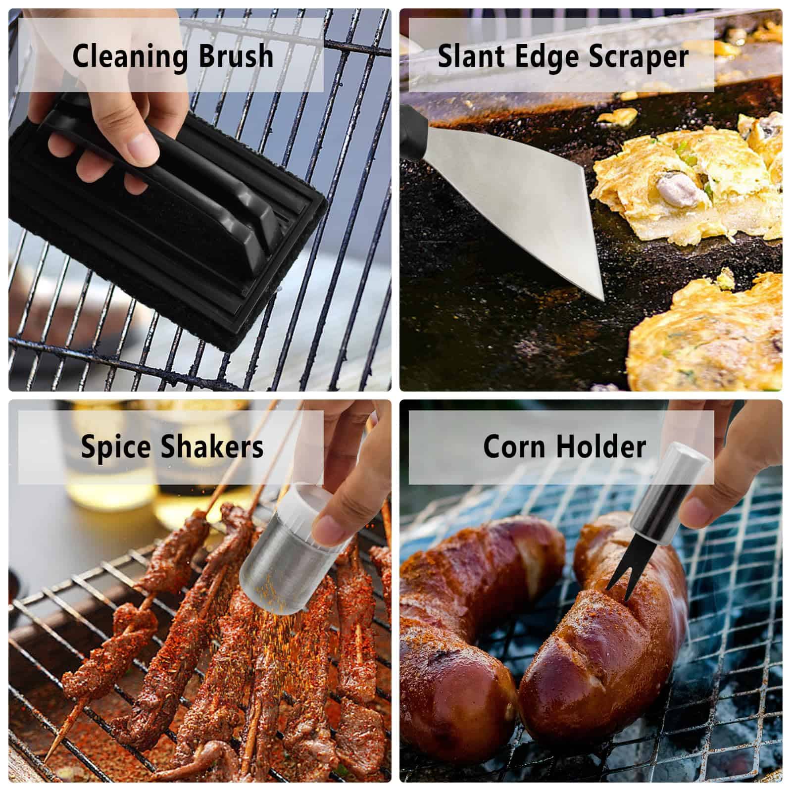 Set de 41 Piezas de Utensilios para Parrilla Accesorios - Imagen 4