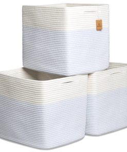 NaturalCozy 13x15x13 Kallax Cubos de Almacenamiento, Pack