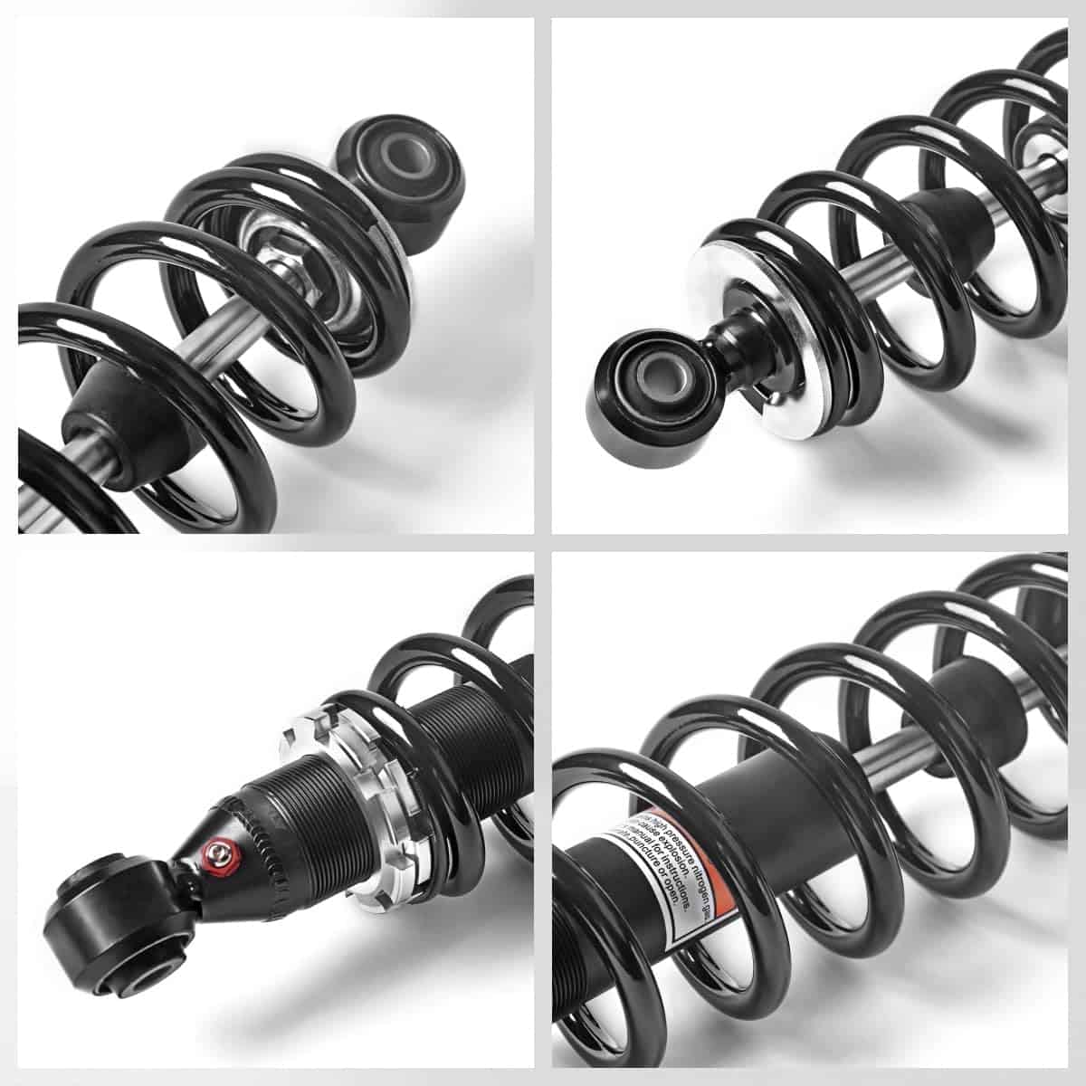 Set de amortiguadores delanteros KLV Twin Tube compatibles - Imagen 3