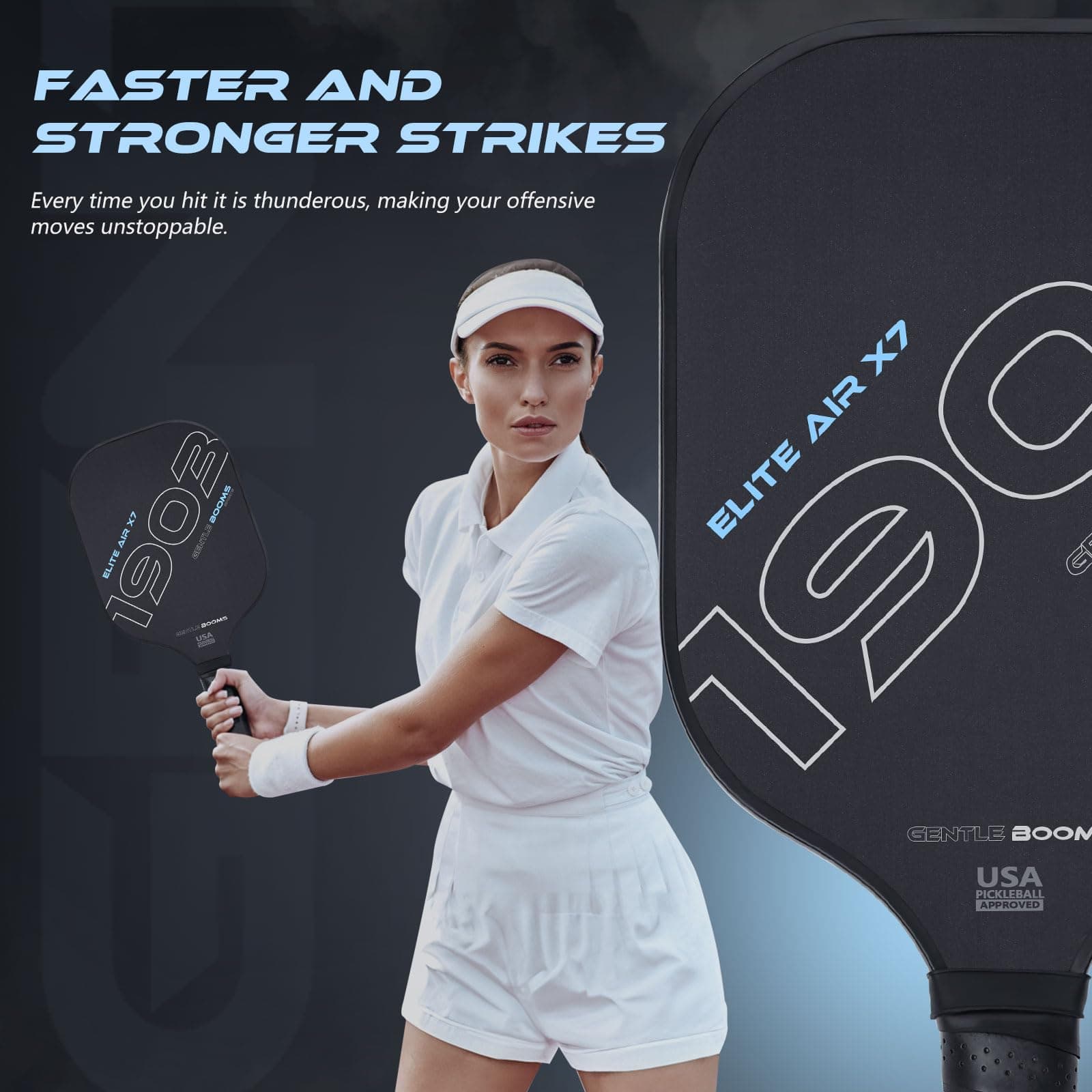 Set de Palas de Pickleball, Aprobadas por USAPA, Superficie - Imagen 7