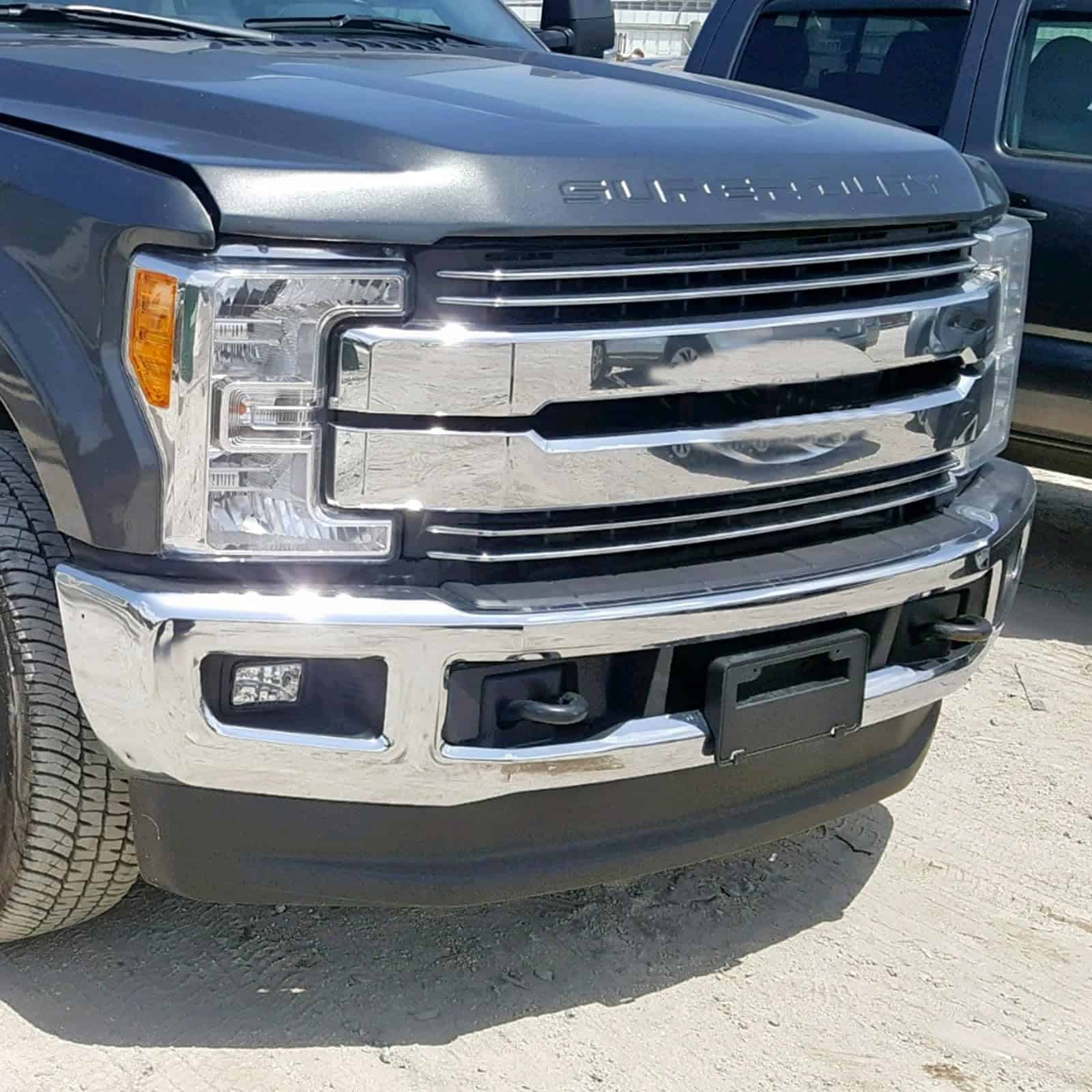 Soporte de placa de matrícula delantera del parachoques - Imagen 7