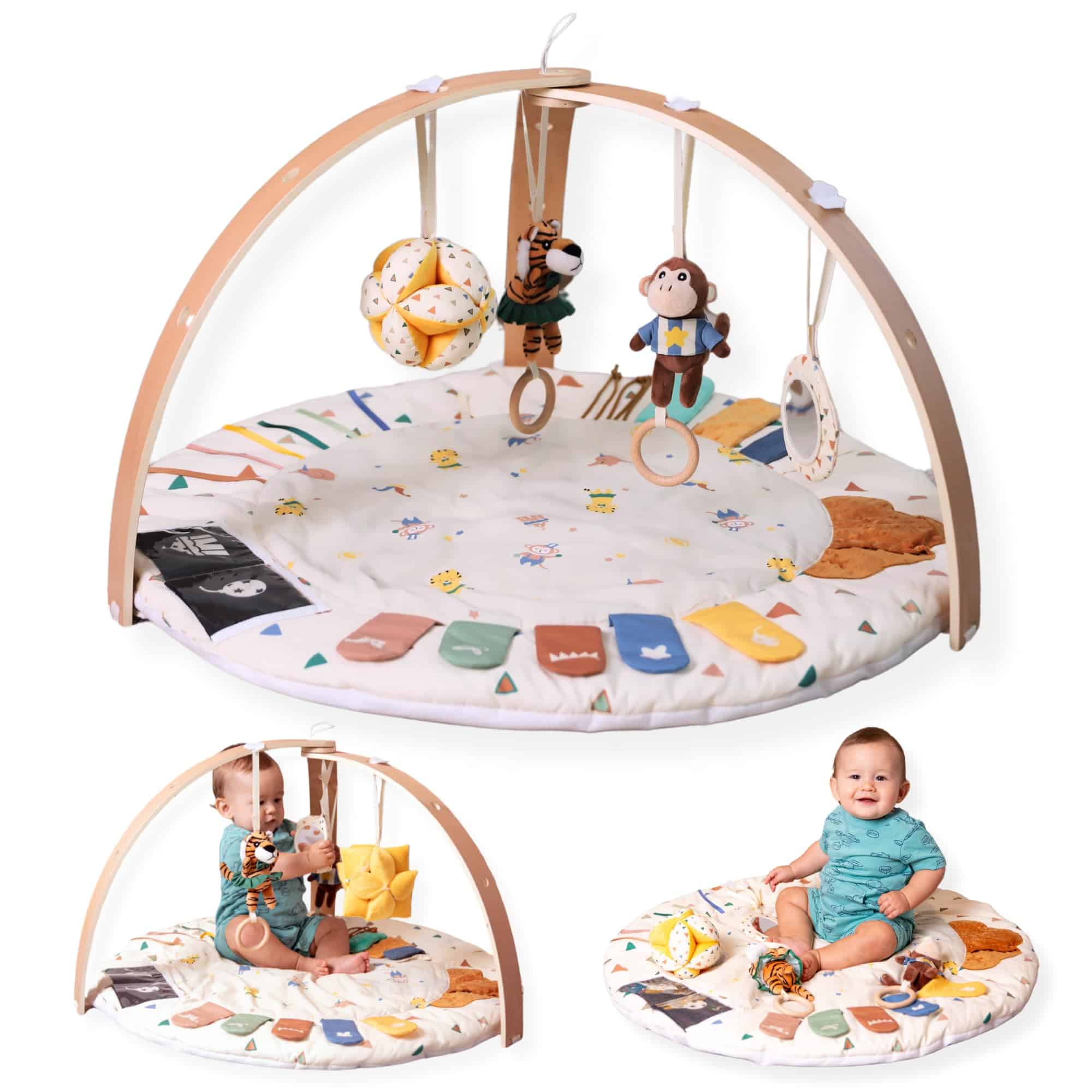 MOVA Gimnasio de juegos para bebés Alfombra de juegos para