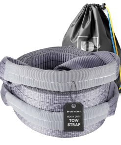 Dawnerz Tow Strap Heavy Duty 70000 lbs 30ft - Recovery Tow