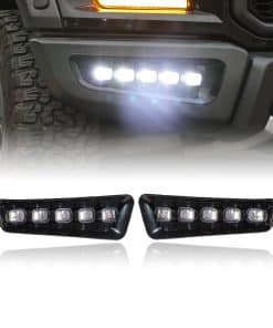 Liouedf Conjunto de Luces LED Frontales de Niebla