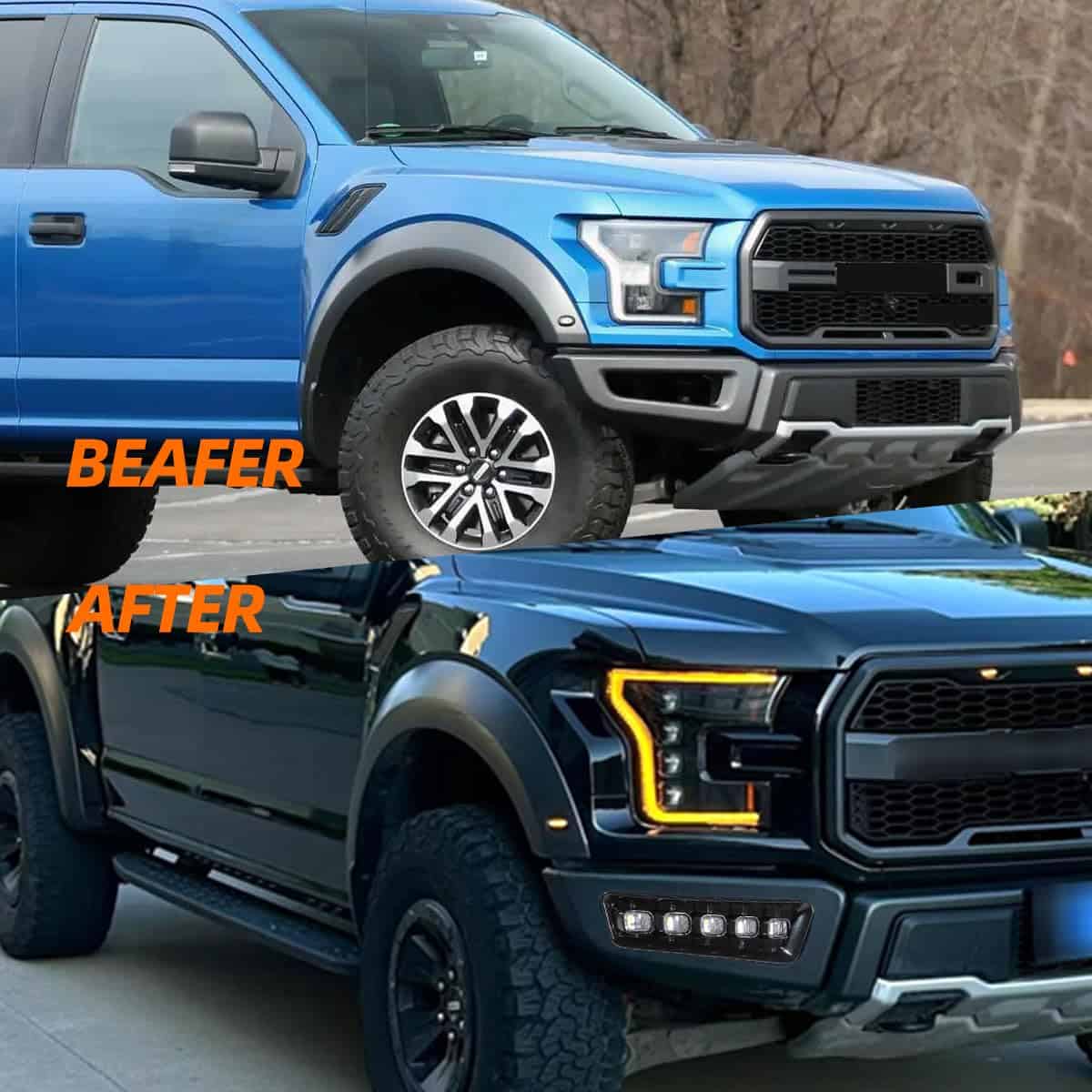 Liouedf Conjunto de Luces LED Frontales de Niebla - Imagen 8