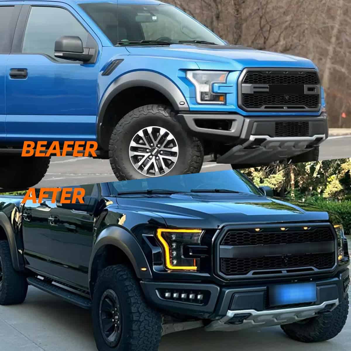 Juego de Luces LED de Niebla Delantera Compatible con F150 - Imagen 8