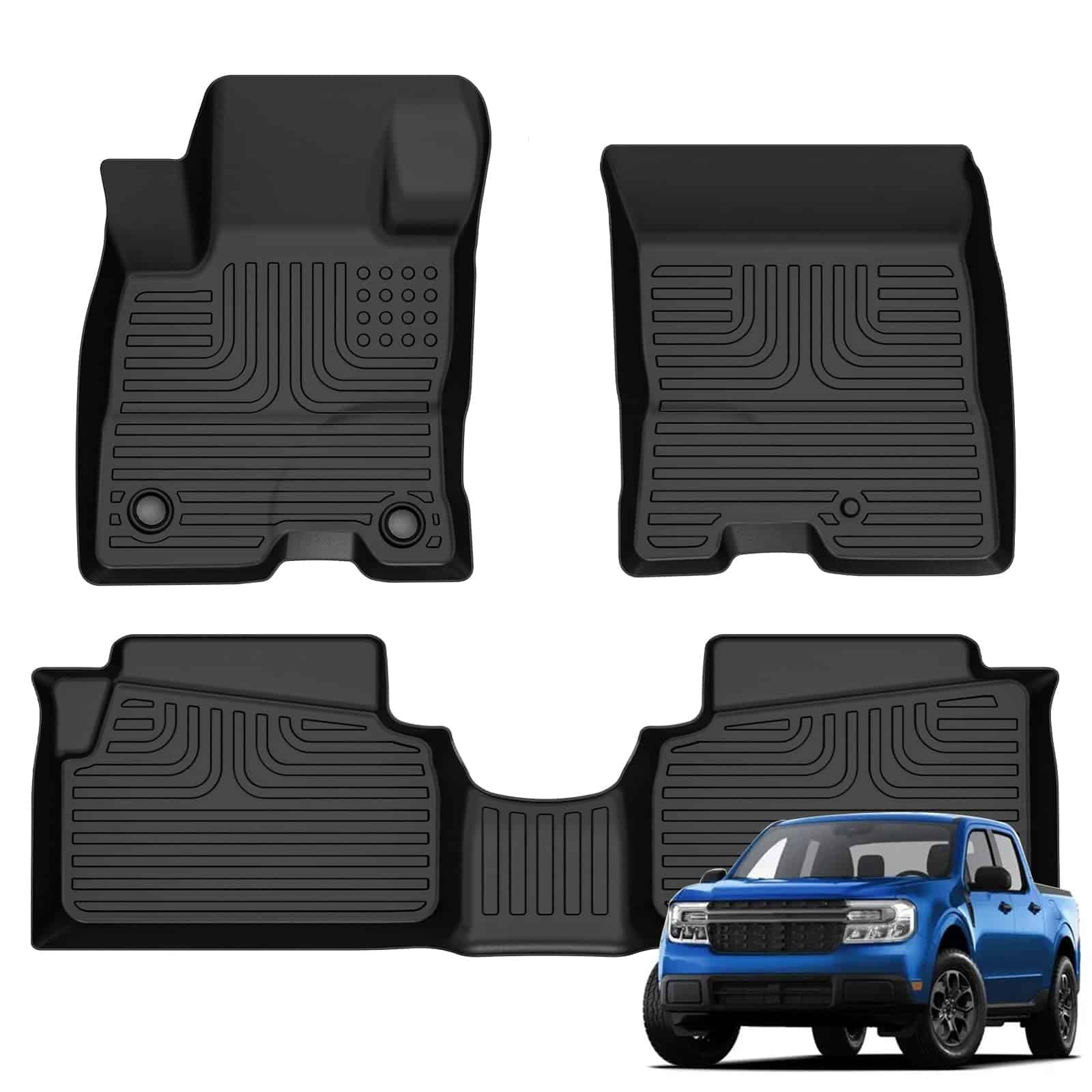 Tapetes para Ford Maverick Hybrid 2022-2025 de AZYT Juego