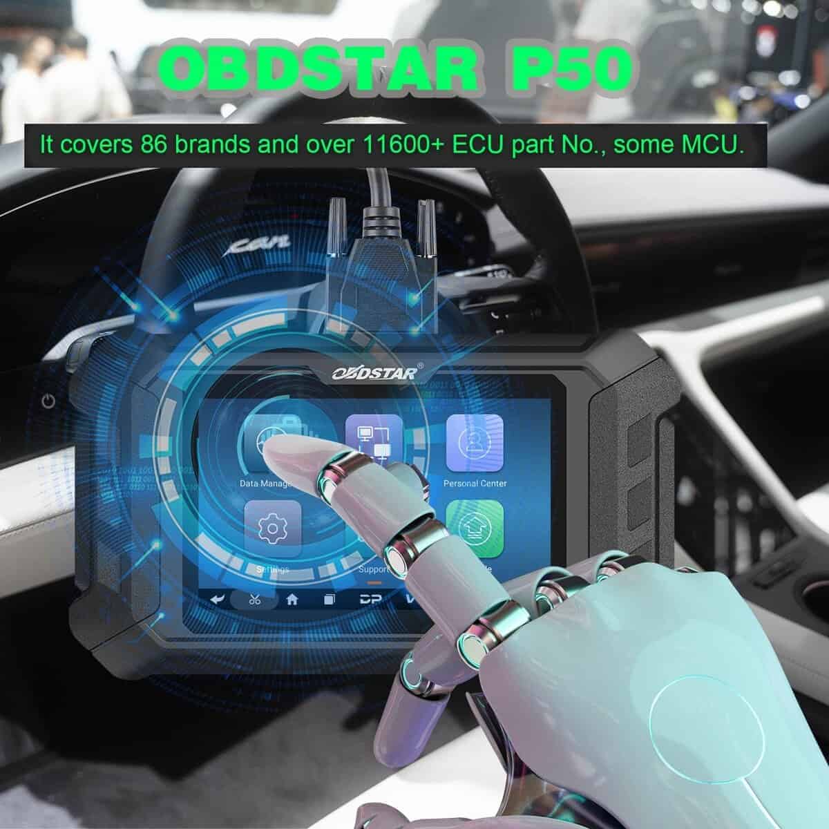 Escáner OBD2 OBDSTAR P50 Herramienta de diagnóstico de - Imagen 5
