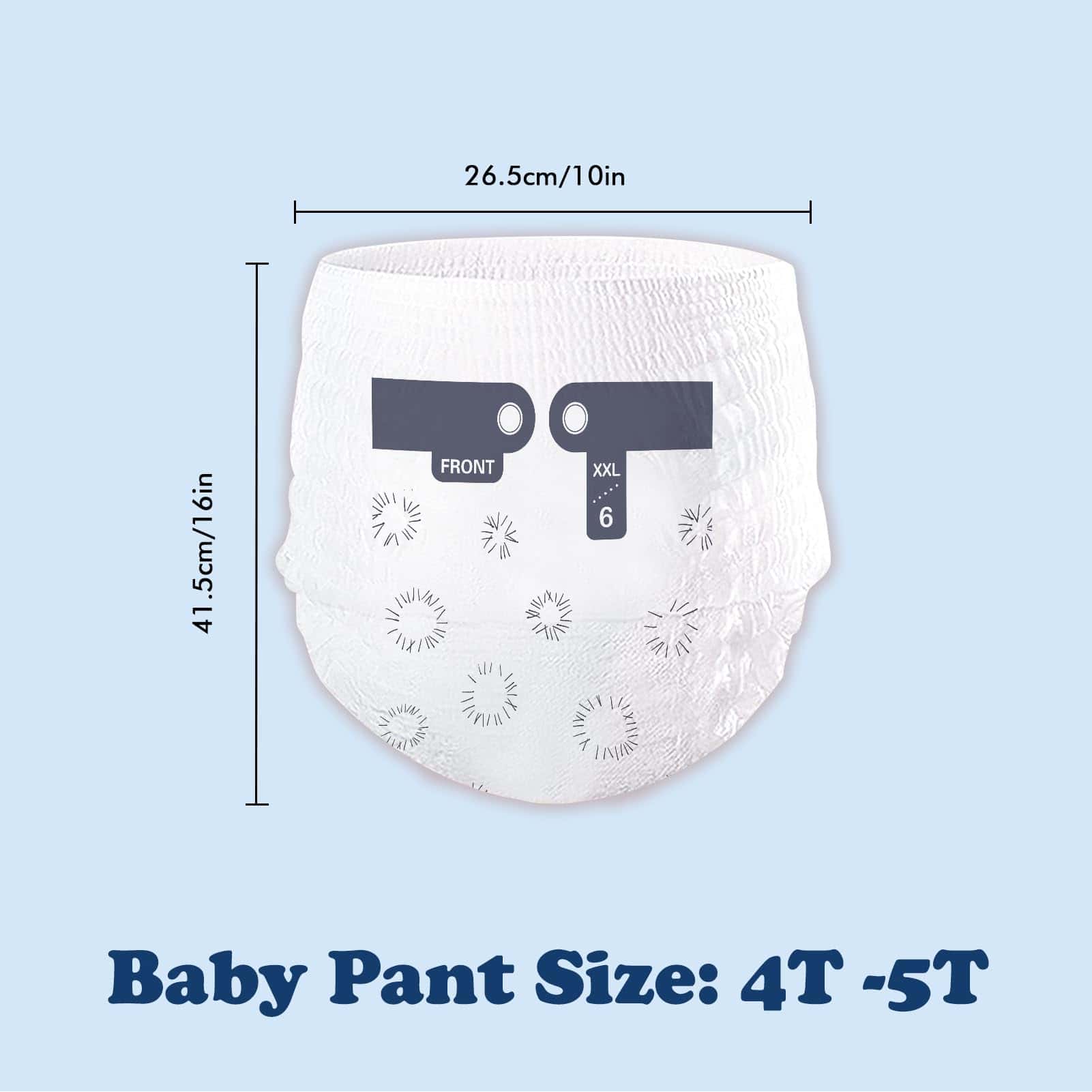 Pañales de entrenamiento Minime Baby - Talla 4T-5T (33-44 - Imagen 3