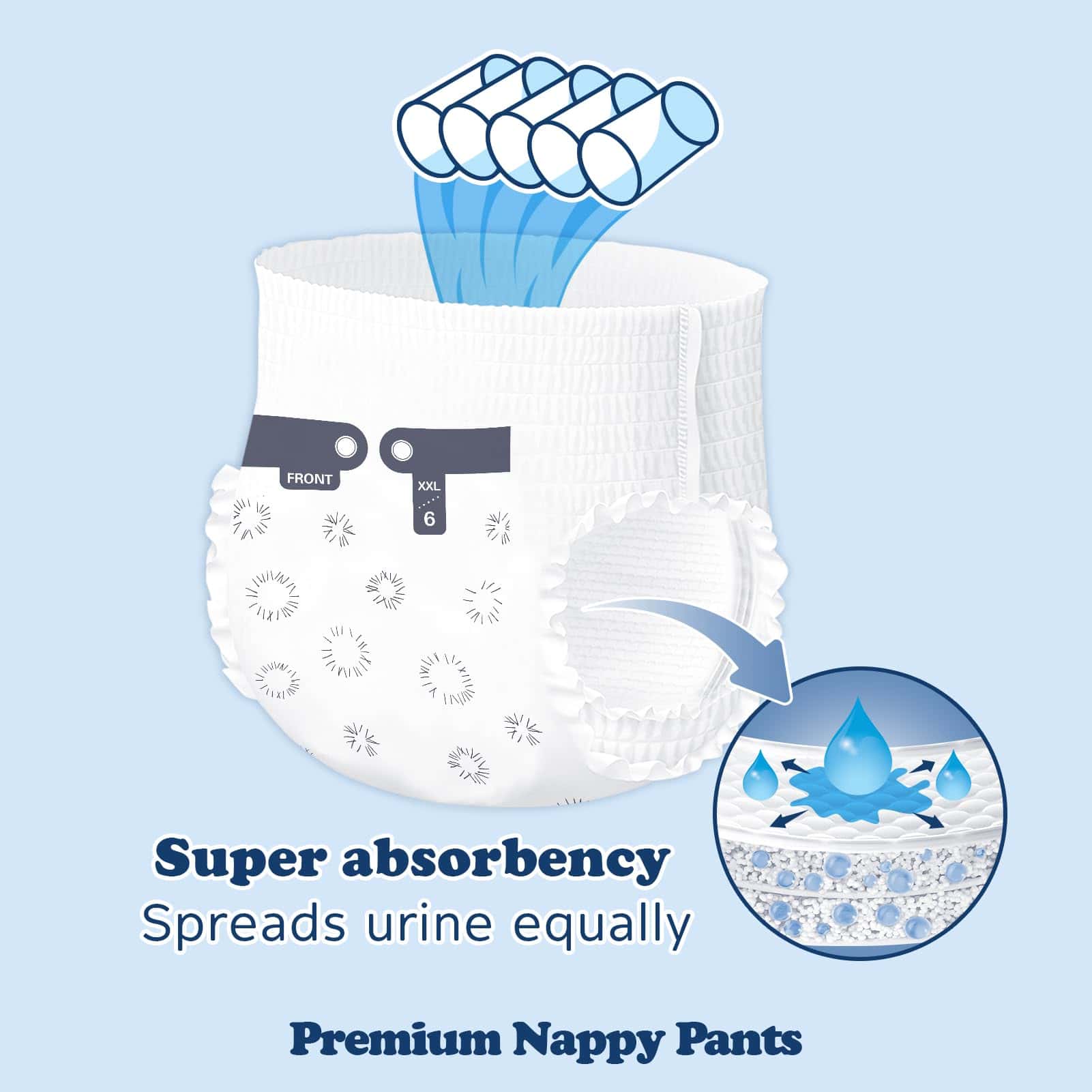 Pañales de entrenamiento Minime Baby - Talla 4T-5T (33-44 - Imagen 7