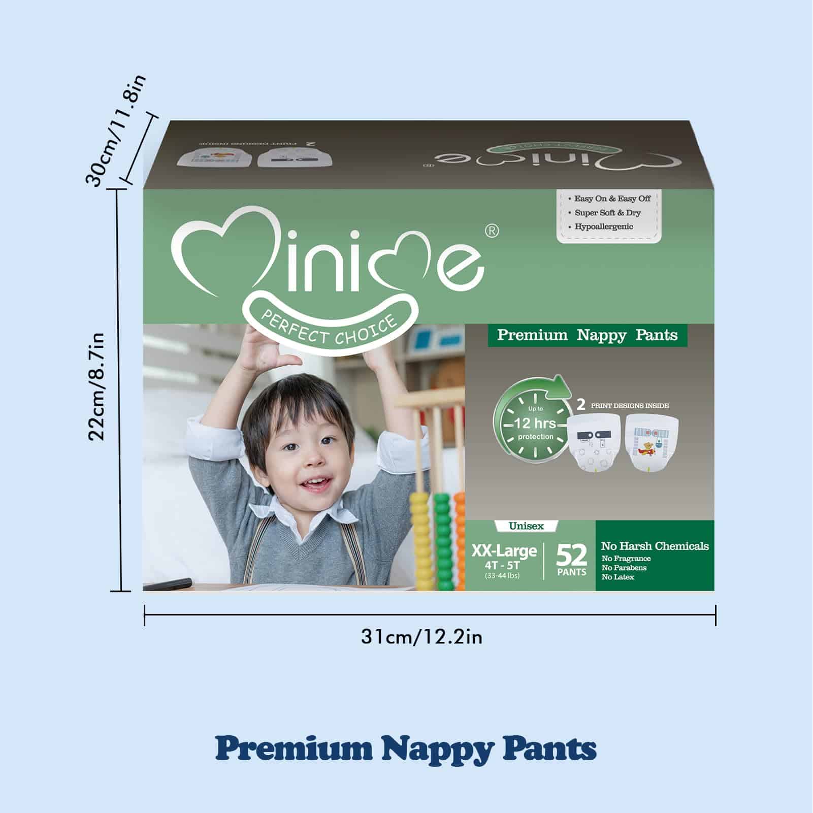 Pañales de entrenamiento Minime Baby - Talla 4T-5T (33-44 - Imagen 10