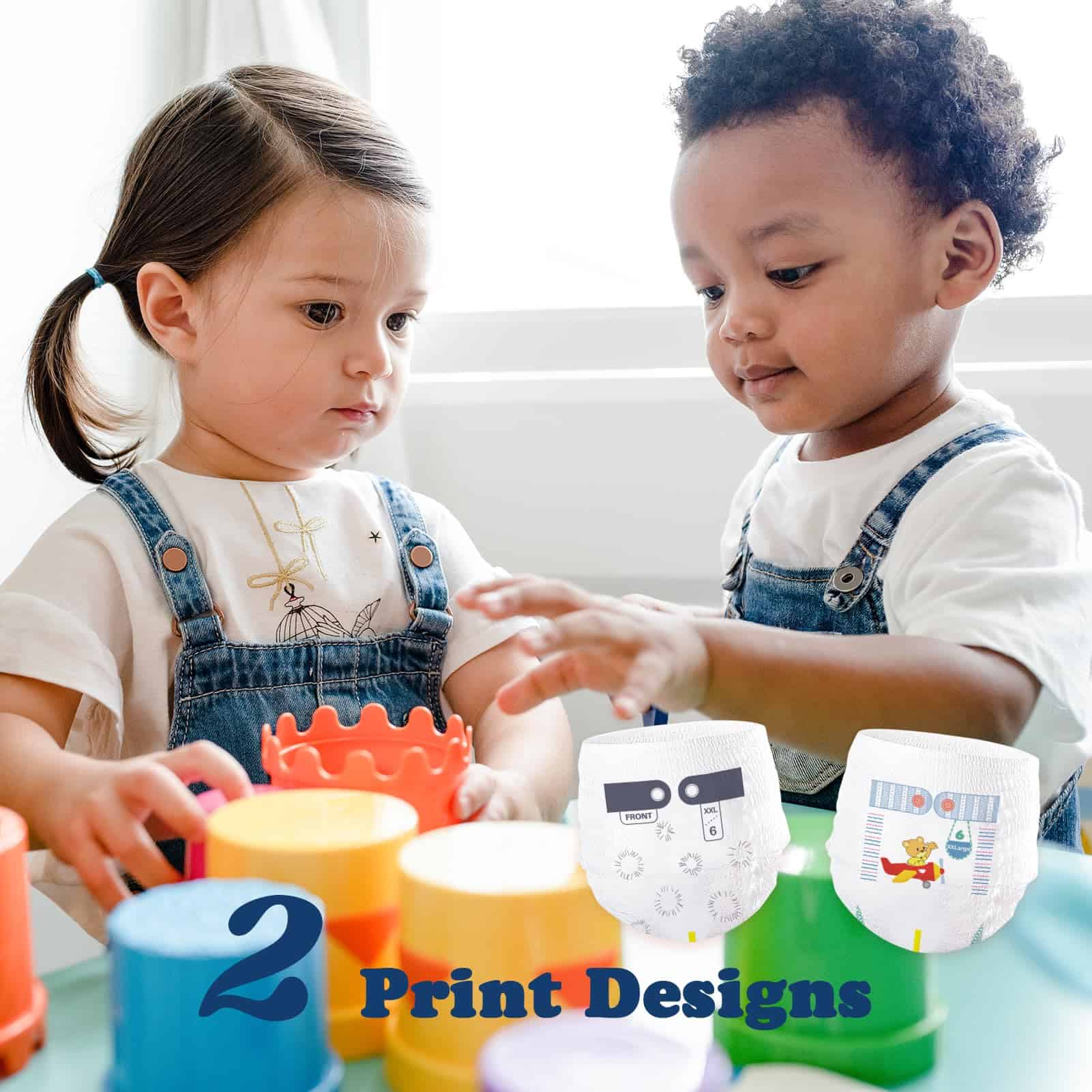 Pañales de entrenamiento Minime Baby - Talla 4T-5T (33-44 - Imagen 4