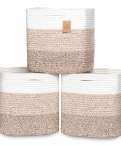Cubos de Almacenamiento de 13 Pulgadas NaturalCozy en