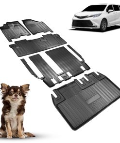 Tapetes para Piso Compatibles con Toyota Sienna 2020-2013 3
