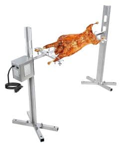 Kit de Parrilla de Barbacoa Rotisserie hzexun para Cerdo de