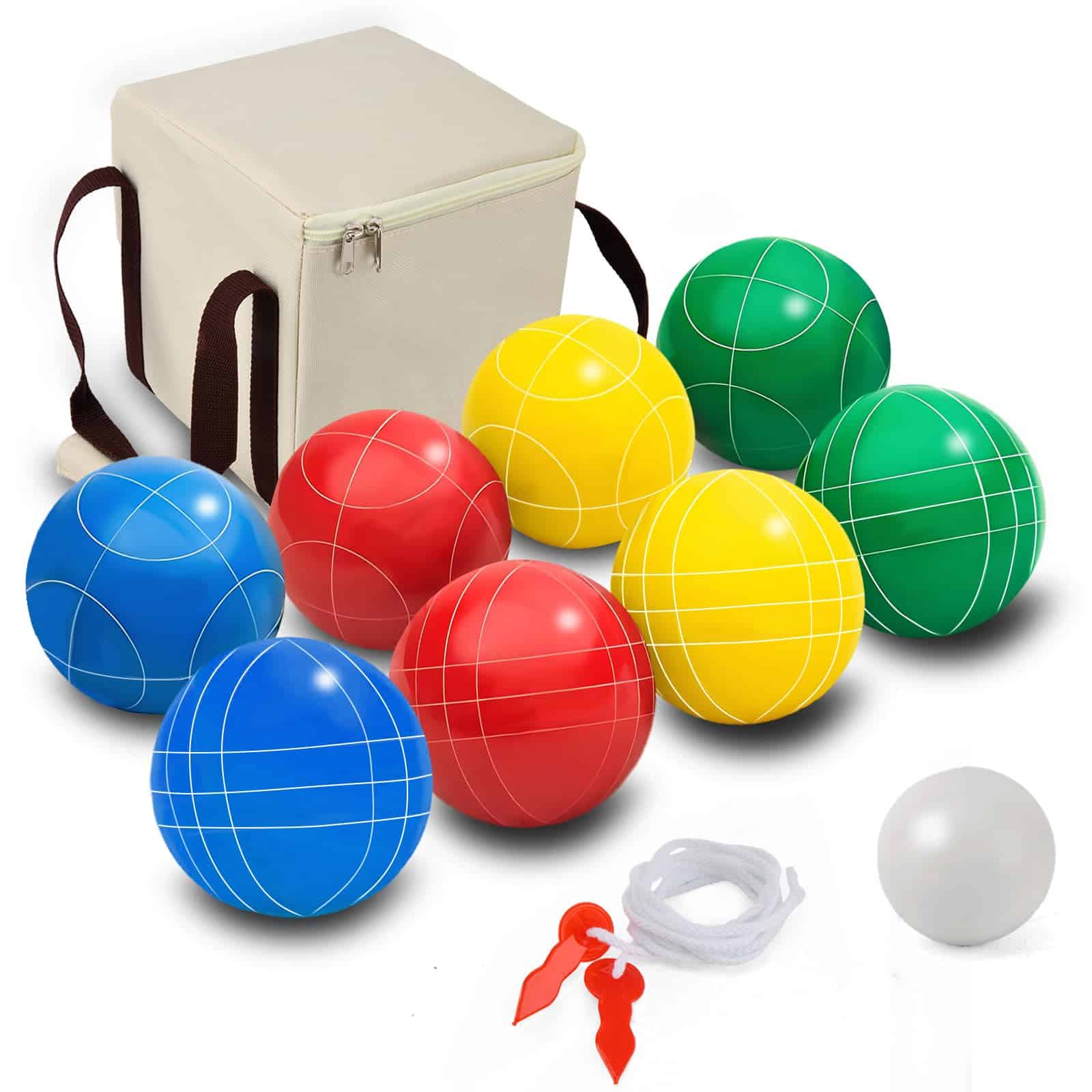 Juego de Bolas de Bocce HOOTO, Juego de Bolas de Bocce de