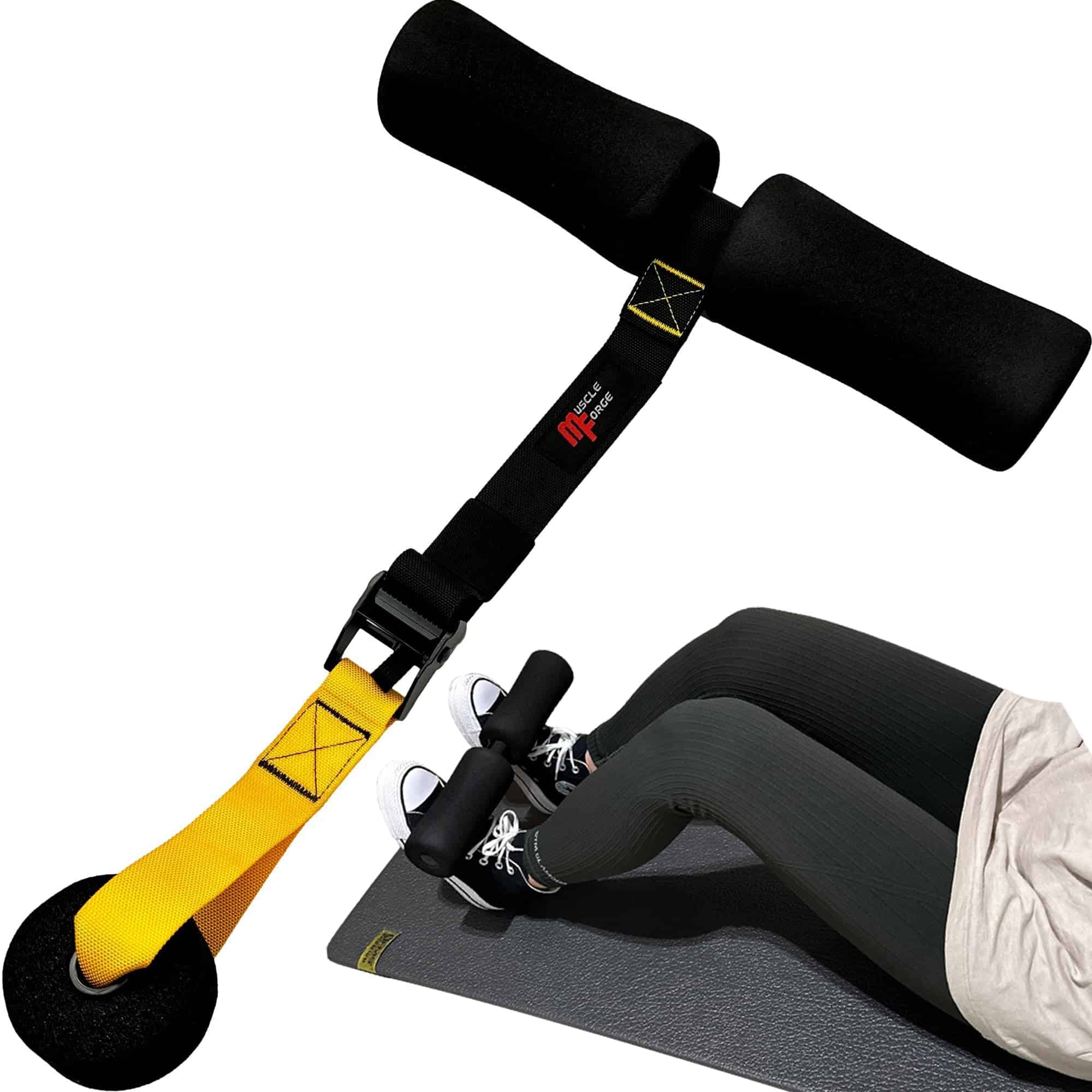 MuscleForge Nordic Curl Adjustable Hamstring Curl Strap -