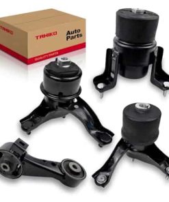 Conjunto de 4 soportes de motor y transmisión -Negro