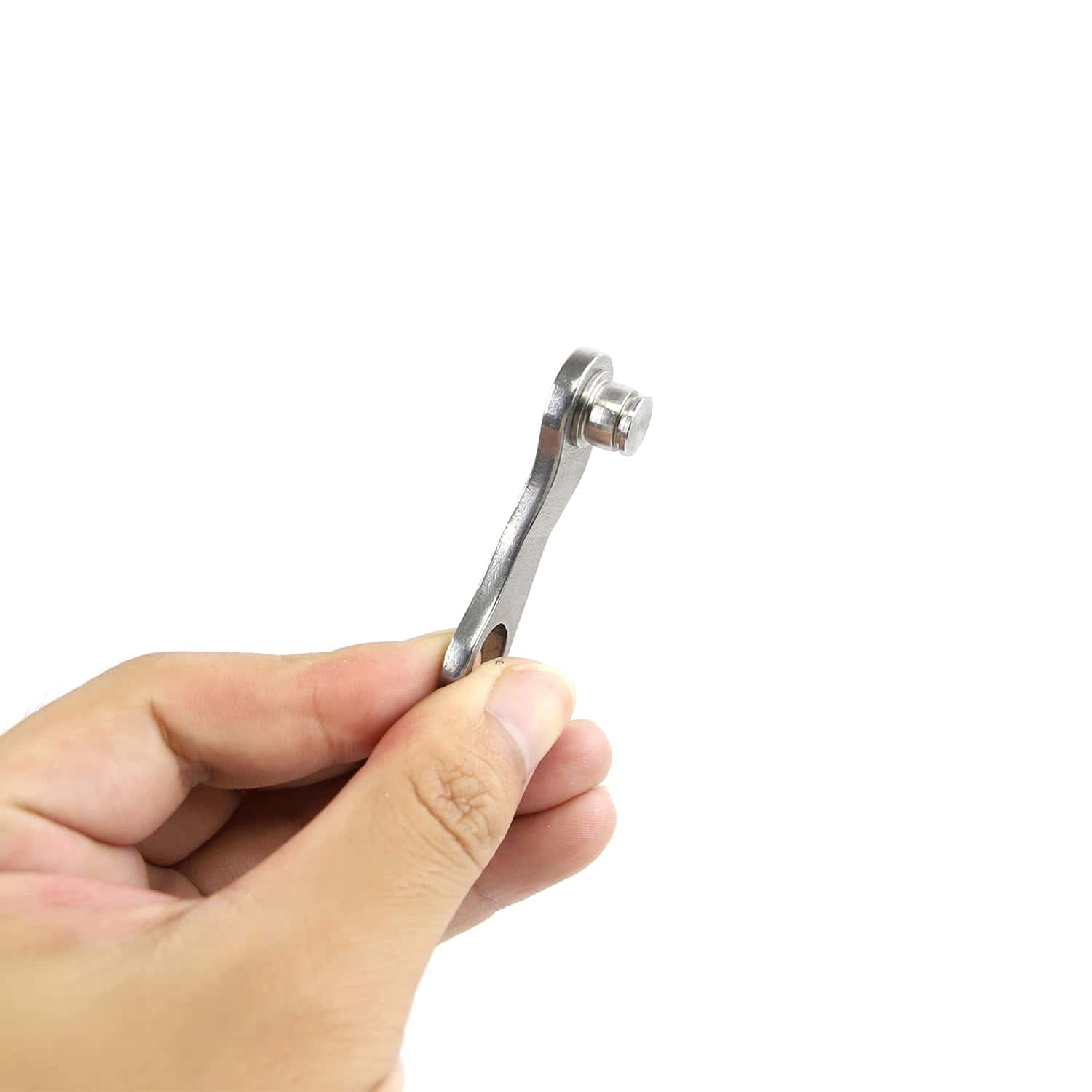 Placa de Válvula de Turbo de Aluminio Plateado Compatible - Imagen 6