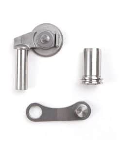 Placa de Válvula de Turbo de Aluminio Plateado Compatible